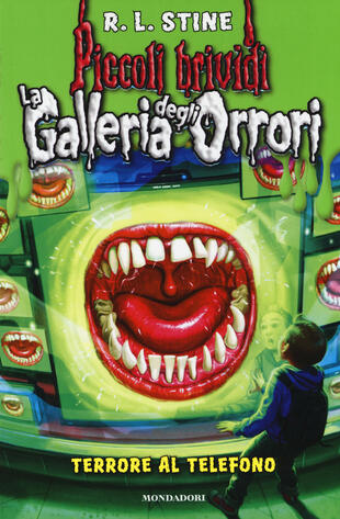 copertina Terrore al telefono. La galleria degli orrori
