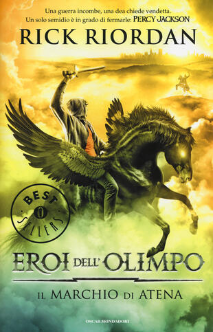 copertina Il marchio di Atena. Eroi dell'Olimpo