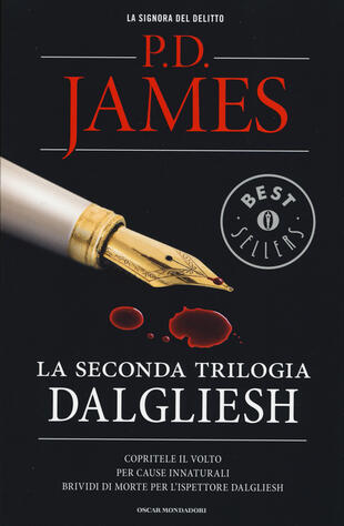 copertina La seconda trilogia Dalgliesh: Copritele il volto-Per cause innaturali-Brividi di morte per l'ispettore Dalgliesh