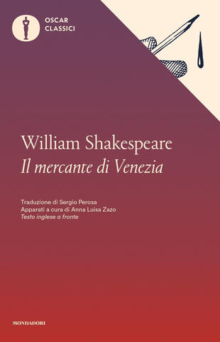 copertina Il mercante di Venezia. Testo inglese a fronte