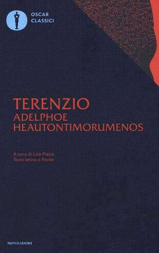 copertina Adelphoe-Heautontimorumenos. Testo latino a fronte