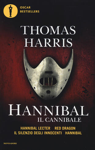 copertina Hannibal il cannibale: Hannibar Lecter-Red Dargon-Il silenzio degli innocenti-Hannibal