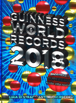copertina Guinness World Records 2018