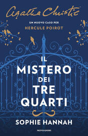 copertina Il mistero dei tre quarti. Un nuovo caso per Hercule Poirot