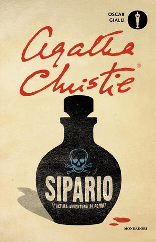 copertina Sipario, l'ultima avventura di Poirot