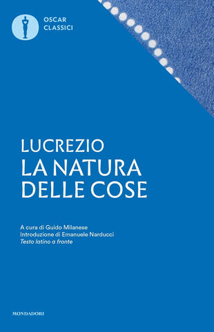 copertina La natura delle cose. Testo latino a fronte