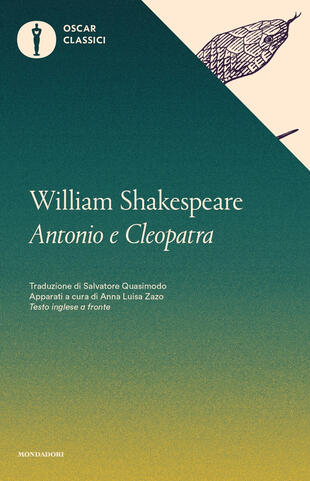 copertina Antonio e Cleopatra. Testo inglese a fronte