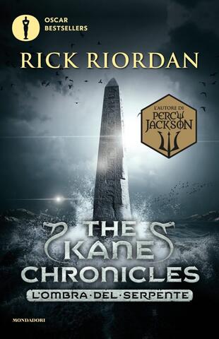 copertina L' ombra del serpente. The Kane Chronicles