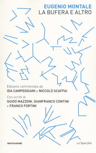 copertina La bufera e altro. Ediz. commentata