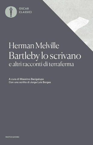 copertina Bartleby lo scrivano e altri racconti di terraferma