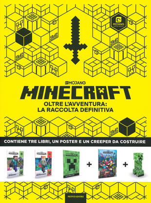 copertina Minecraft oltre l'avventura: la raccolta definitiva. Con gadget. Con Poster