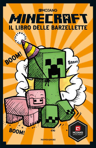 copertina Minecraft. Il libro delle barzellette