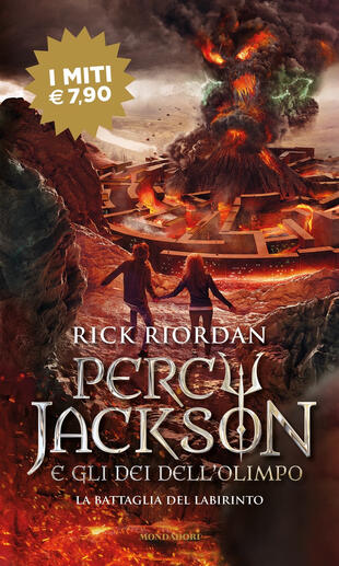 copertina La battaglia del labirinto. Percy Jackson e gli dei dell'Olimpo. Vol. 4