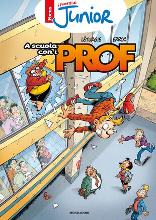 copertina A scuola con i Prof. I fumetti di Focus Junior