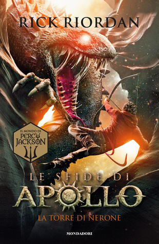 copertina La torre di Nerone. Le sfide di Apollo. Vol. 5