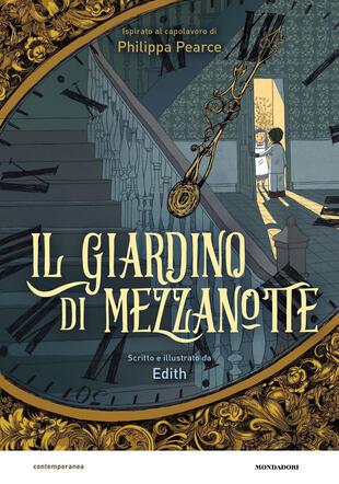 copertina Il giardino di mezzanotte da Philippa Pearce. Il romanzo a fumetti