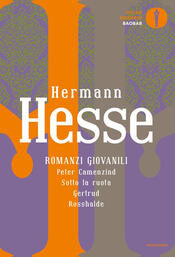 copertina Romanzi giovanili: Peter Camenzind-Sotto la ruota-Gertrud-Rosshalde