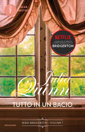 copertina Tutto in un bacio. Serie Bridgerton. Vol. 7