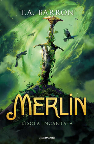 copertina L'isola incantata. Merlin