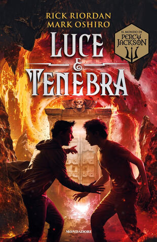 copertina Luce e tenebra. Dal mondo di Percy Jackson