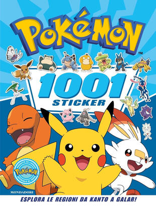 copertina Pokémon. 1001 sticker