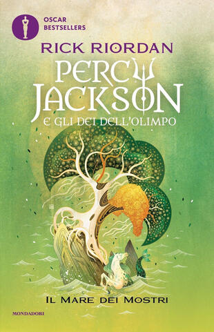 copertina Il mare dei mostri. Percy Jackson e gli dei dell'Olimpo. Vol. 2