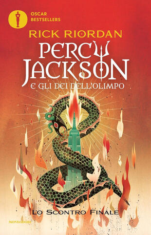 copertina Lo scontro finale. Percy Jackson e gli dei dell'Olimpo. Vol. 5