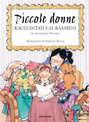 copertina Piccole donne raccontato ai bambini