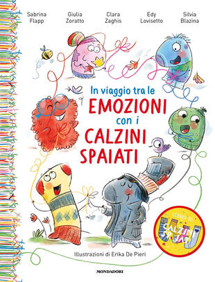 copertina In viaggio tra le emozioni con i calzini spaiati. Ediz. a colori
