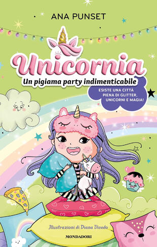 copertina Unicornia. Un pigiama party indimenticabile