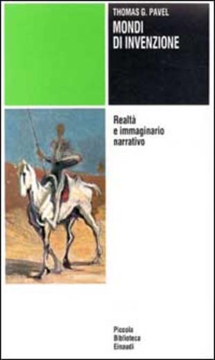 copertina Mondi di invenzione. Realtà e immaginario narrativo