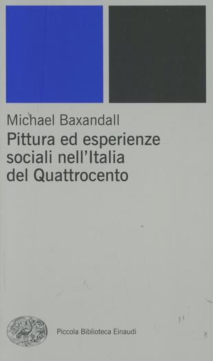copertina Pittura ed esperienze sociali nell'Italia del Quattrocento