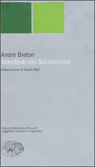 copertina Manifesti del Surrealismo