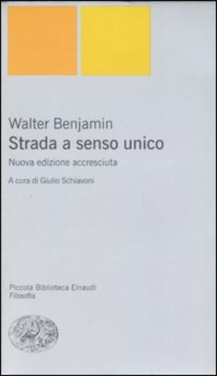 copertina Strada a senso unico