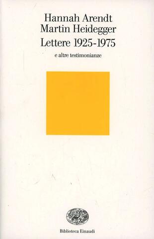 copertina Lettere 1925-1975 e altre testimonianze