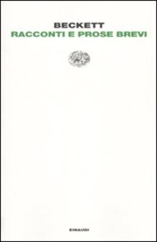 copertina Racconti e prose brevi