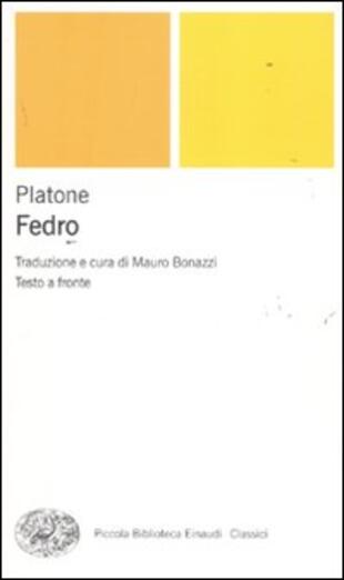 copertina Fedro. Testo greco a fronte