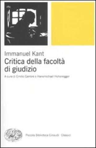 copertina Critica della facoltà di giudizio