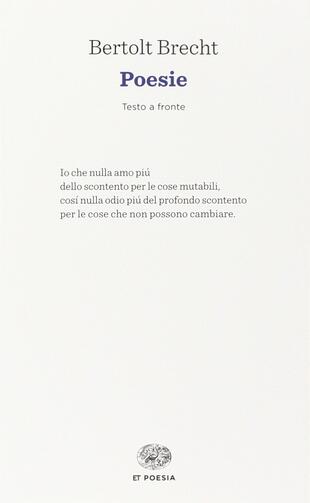 copertina Le poesie