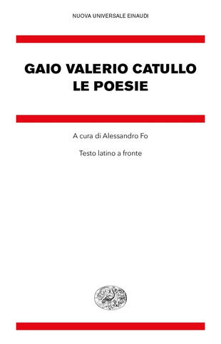 copertina Le poesie. Testo latino a fronte