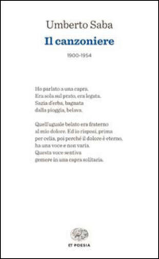 copertina Il canzoniere