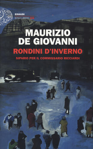 copertina Rondini d'inverno. Sipario per il commissario Ricciardi