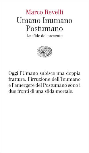 copertina Umano Inumano Postumano. Le sfide del presente