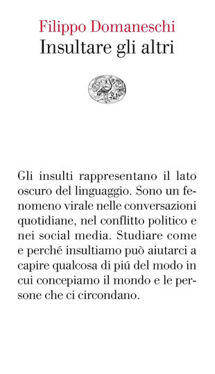 copertina Insultare gli altri