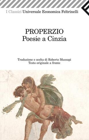 copertina Poesie a Cinzia. Testo latino a fronte