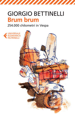 copertina Brum brum. 254.000 chilometri in Vespa