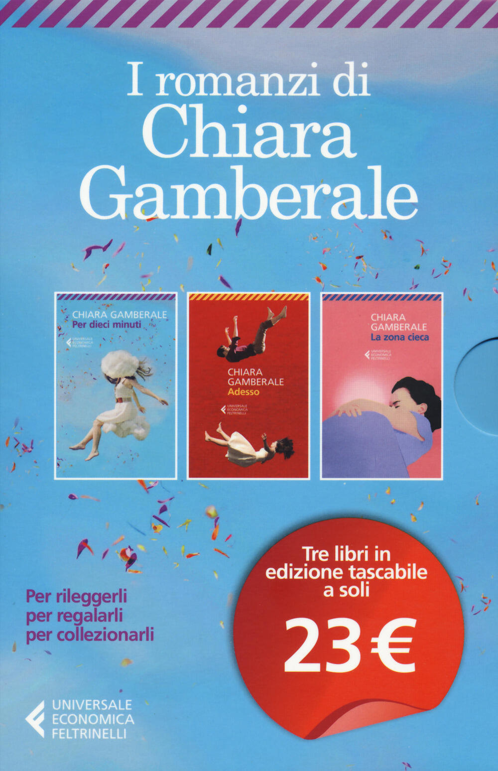 Cofanetto Gamberale: Per dieci minuti-Adesso-La zona cieca di Gamberale  Chiara - Il Libraio