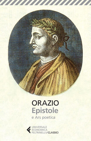 copertina Epistole-Ars poetica. Testo latino a fronte