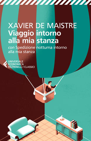 copertina Viaggio intorno alla mia stanza. Con Spedizione notturna intorno alla mia stanza