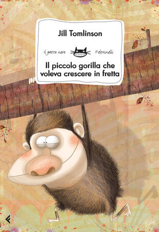 copertina Il piccolo gorilla che voleva crescere in fretta